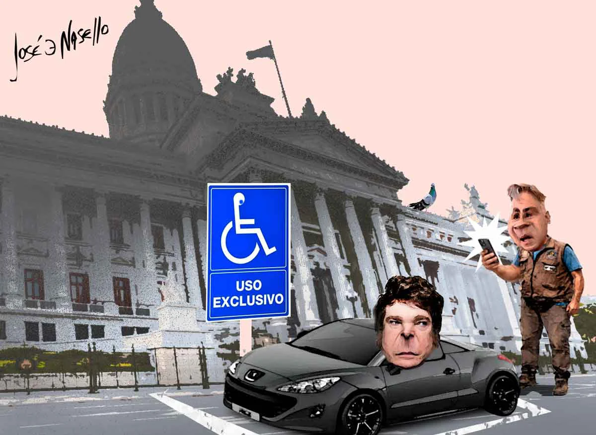 ilustra-milei-estaciona-discapacitado-llaryora-constatador