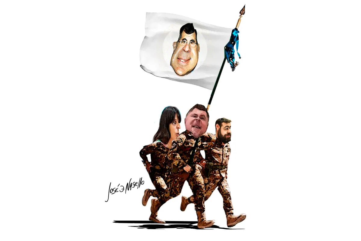 ilustra-koch-portando-bandera-antonetti-con-medina-y-carpintero (1)