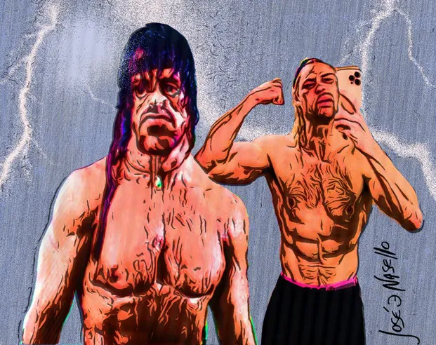 ilustra rambo + noah