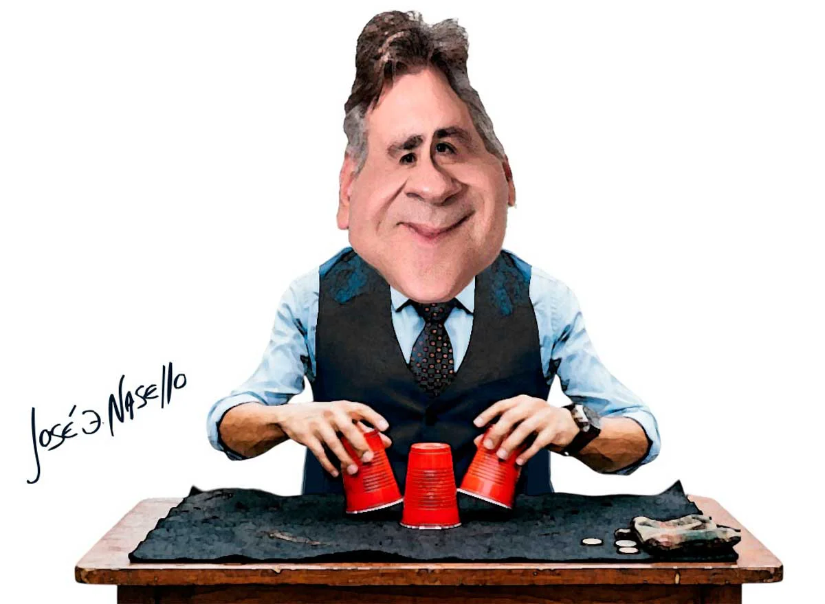 ilustra-llaryora-juega-con-tres-vasos