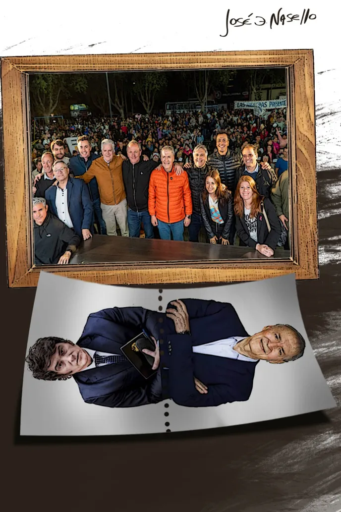 ilustra milei o juan acto sabado