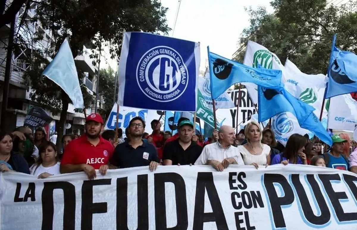 marcha de cgt cordoba