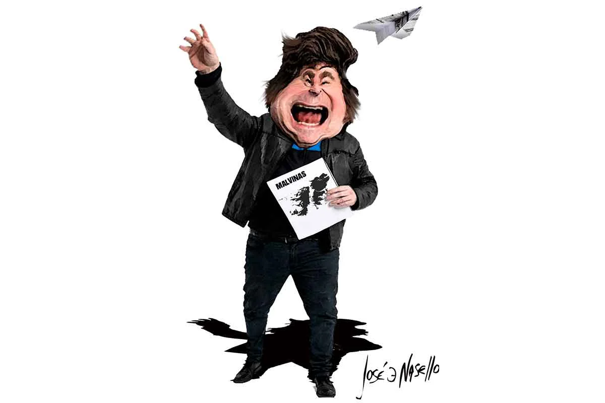 ilustra-milei-tirando-avioncito