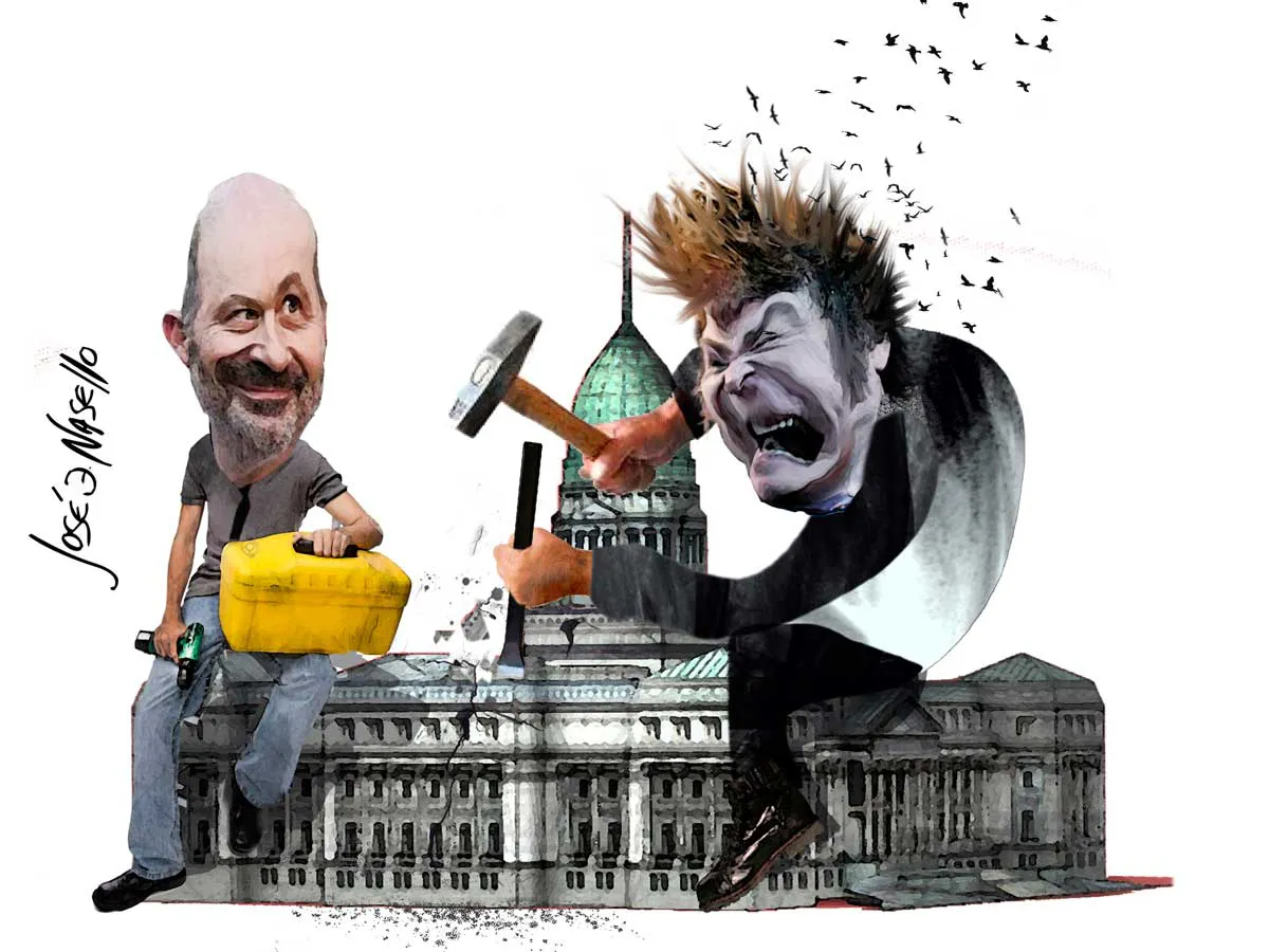 ilustra-milei-rompe-congreso-con-sturzenegger