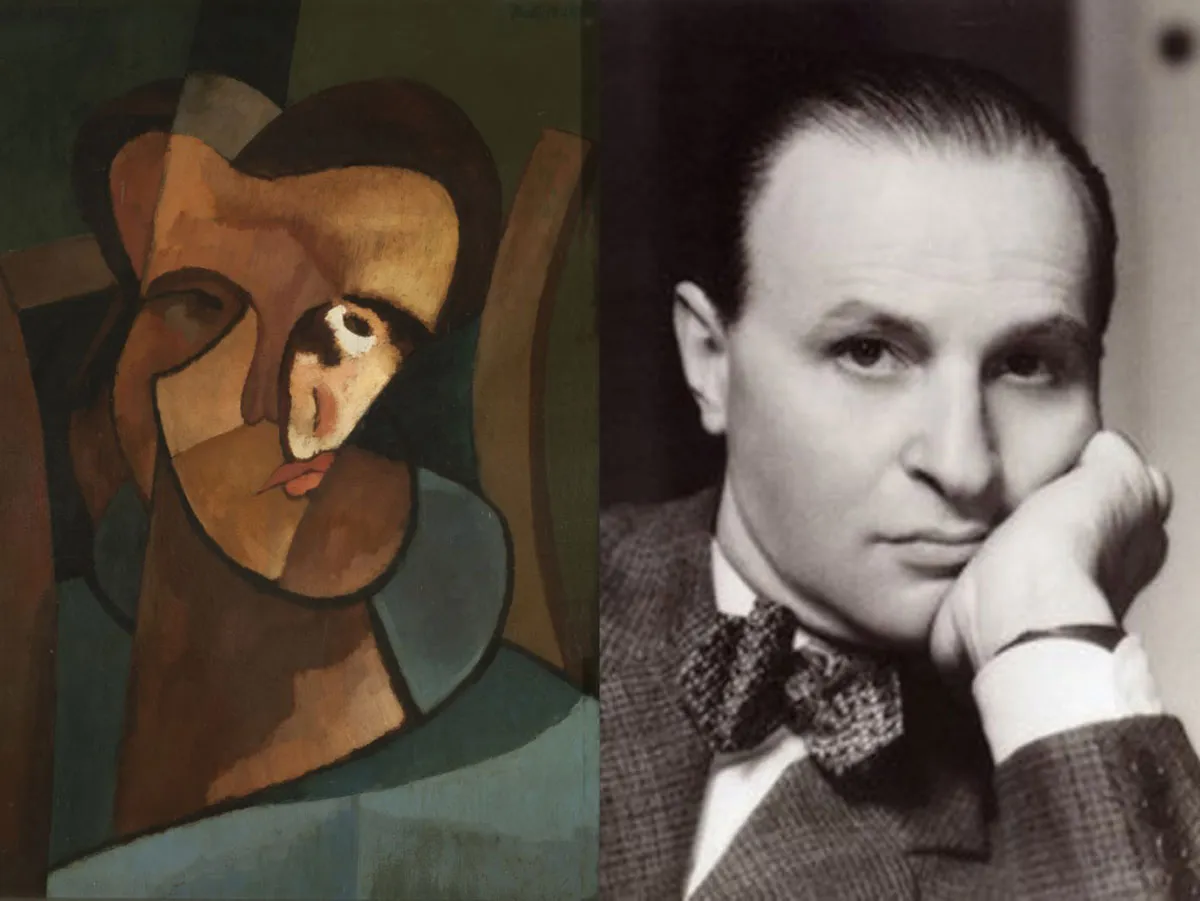 Foto-1---Emilio-Petorutti-y-su-Autorretrato-(1920) Emilio Petorutti y su Autorretrato (1918)