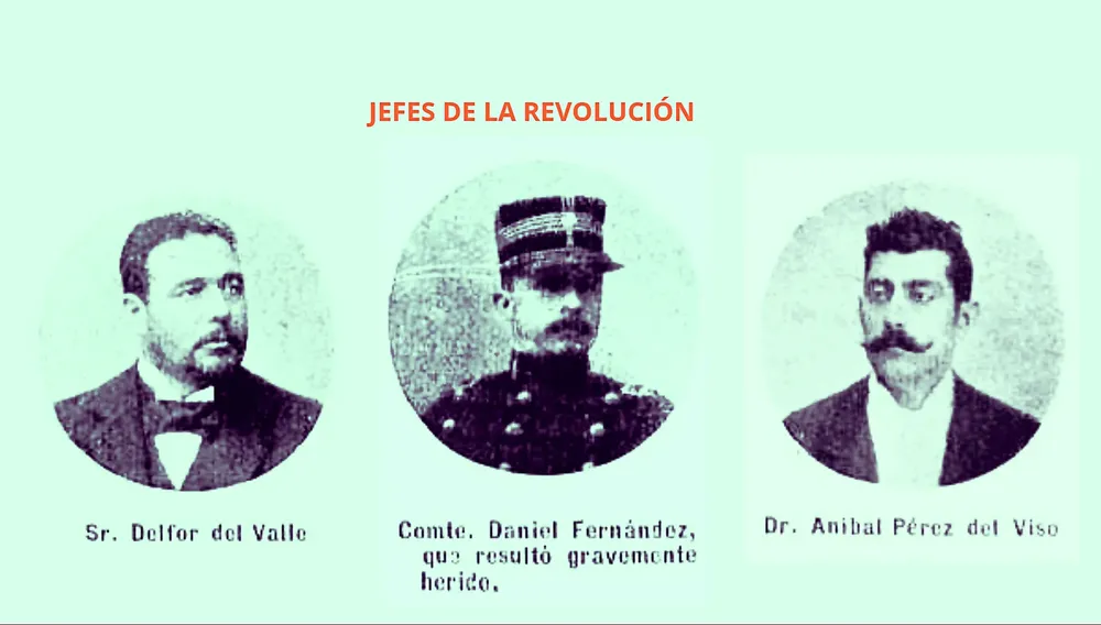 Jefes de la Revolución 1905 - Caras