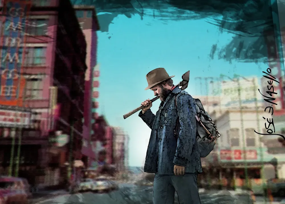 ilustra Train Dreams