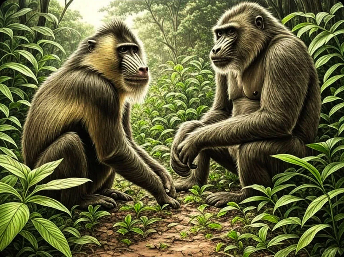 MANDRILES-Y-GORILAS
