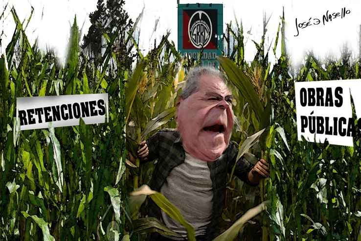 ilustra busso en el maizal