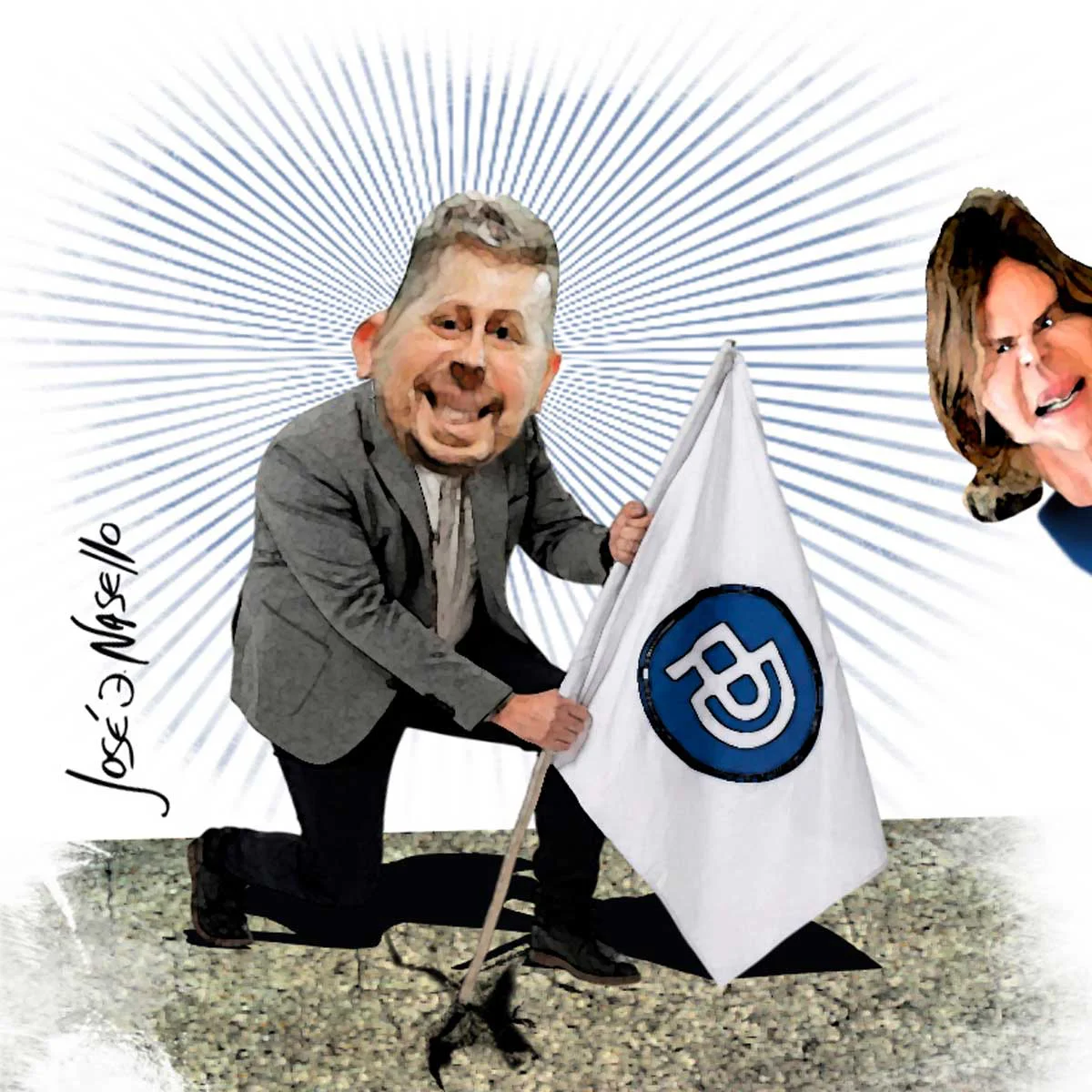 ilustra-camusso-poniendo-bandera-democrata