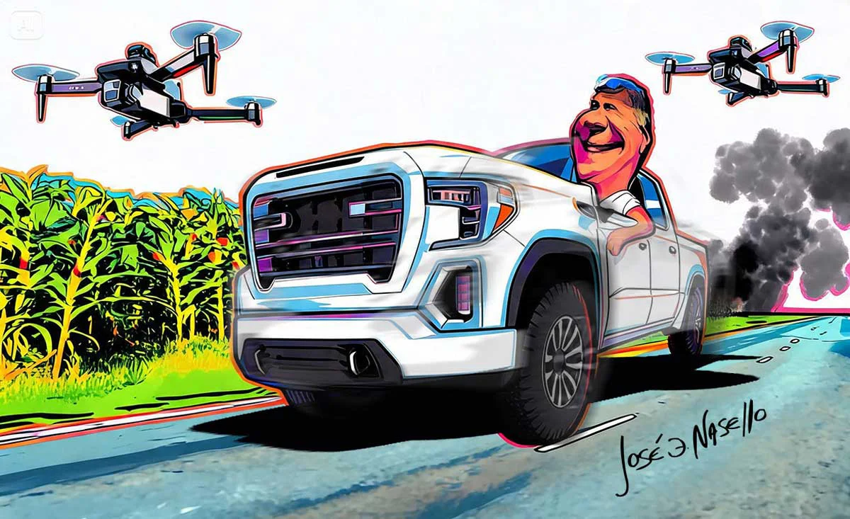ilustra-llaryora-en-camioneta-a-rio-cuarto