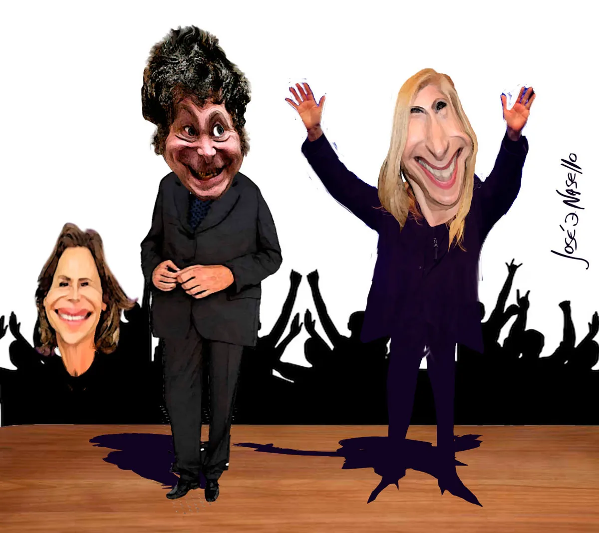 ilustra-karina-y-javier-milei-en-escenario-con-soldano-publico