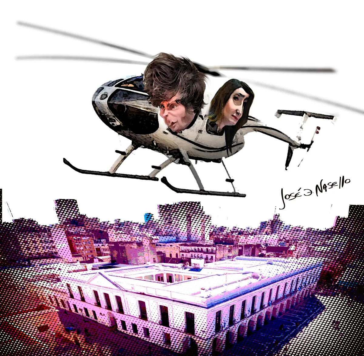 ilustra-milei-y-villaruel-sobrevuelan-cabildo-cordoba