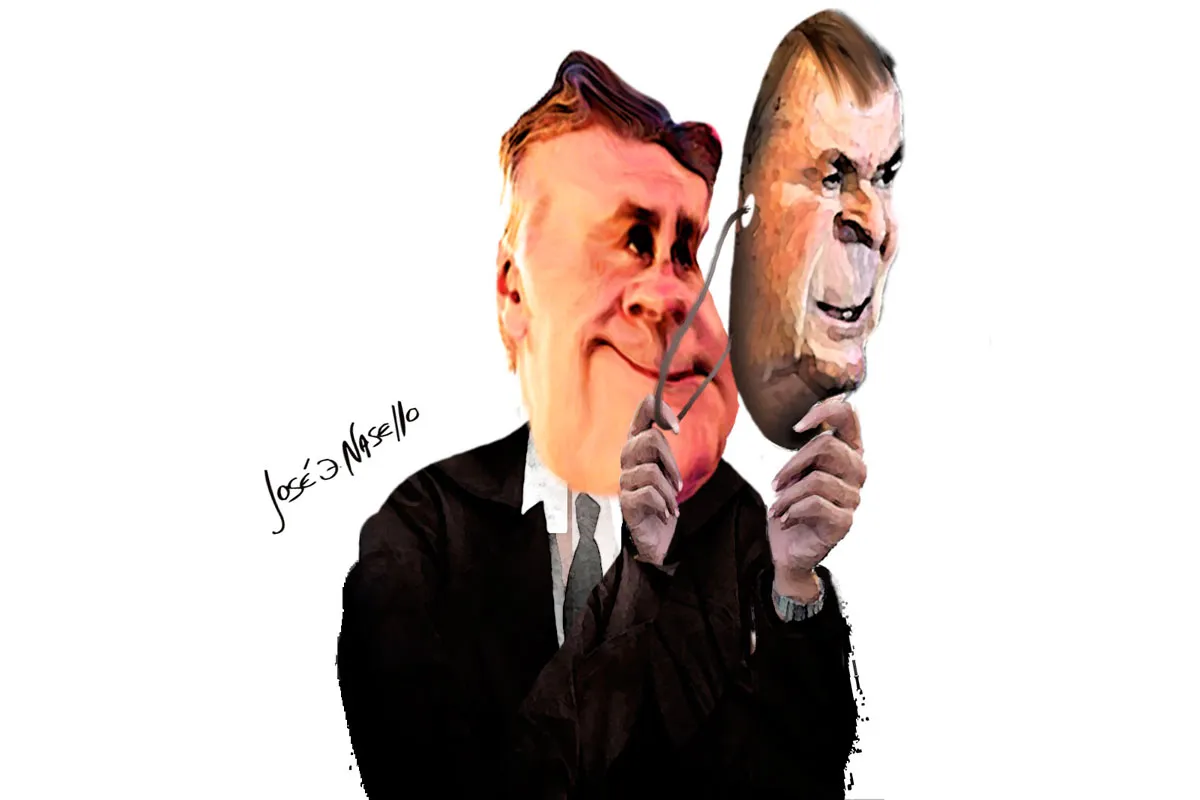 ilustra-llaryora-poniendose-careta-schiaretti