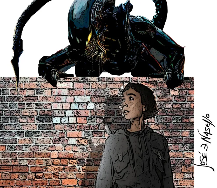 ilustra alien