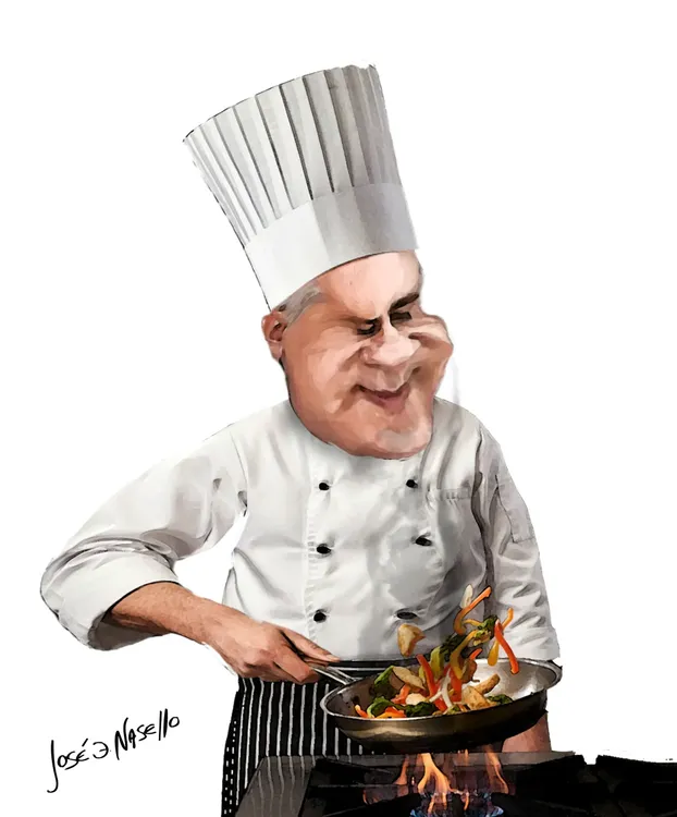 ilustra llaryora cocinando