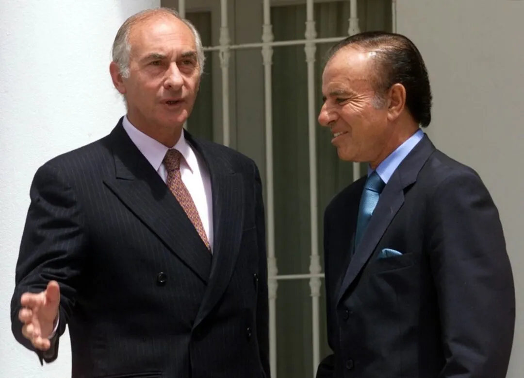 menem y de la rua