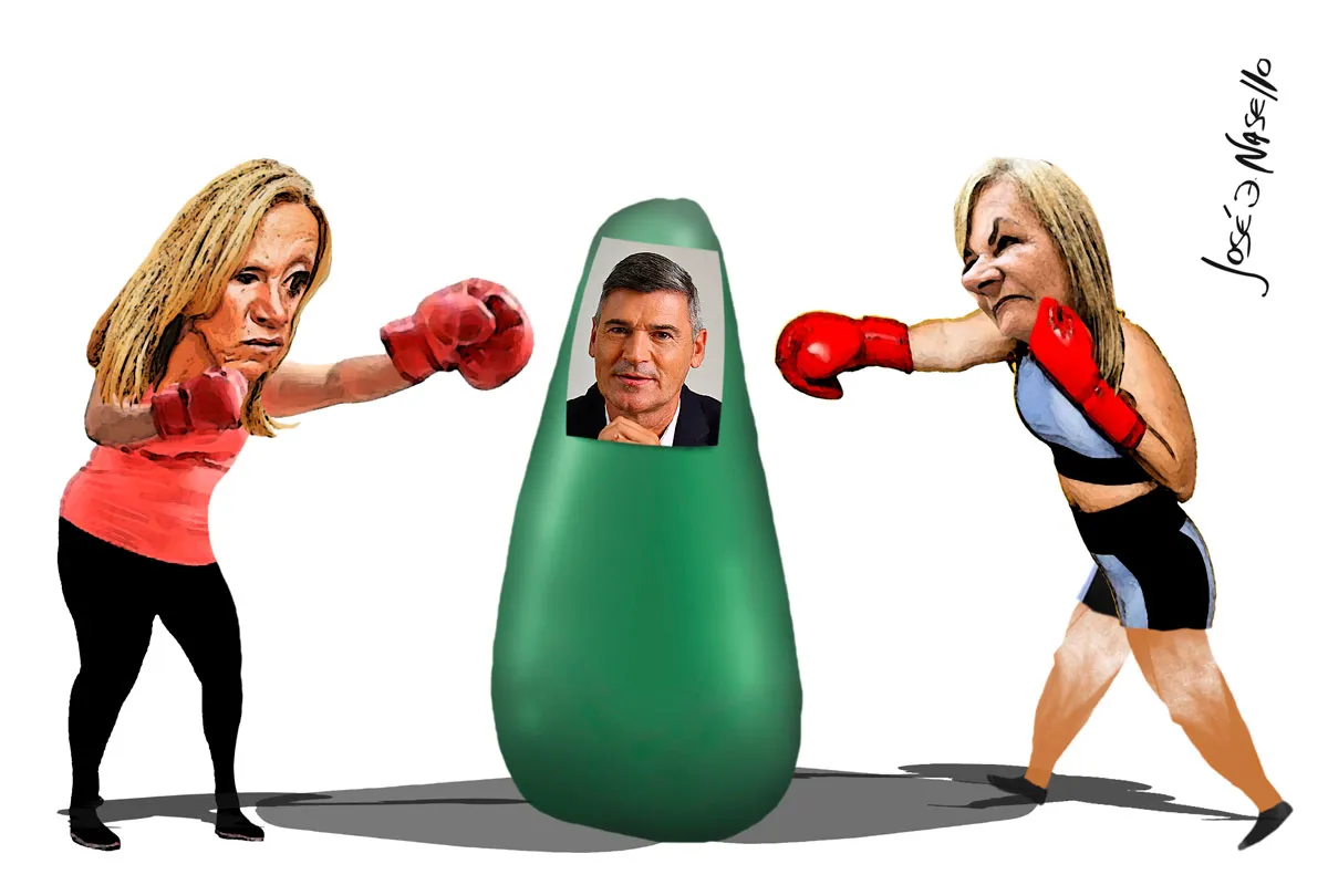 ilustra-cafaratti-y-villata-boxeando-a-passerini