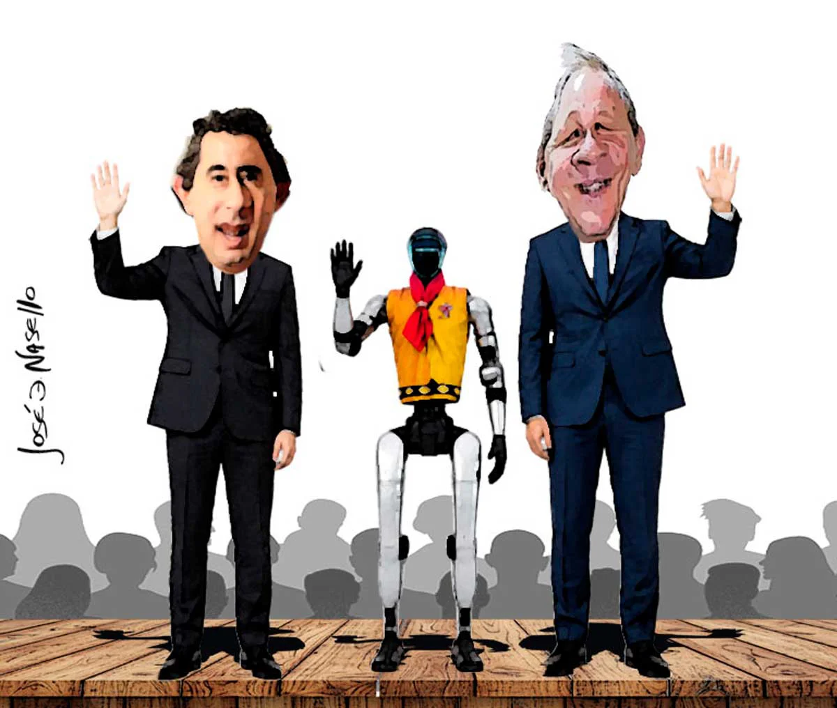 ilustra-de-rivas-y-javkin-saludando-con-robot