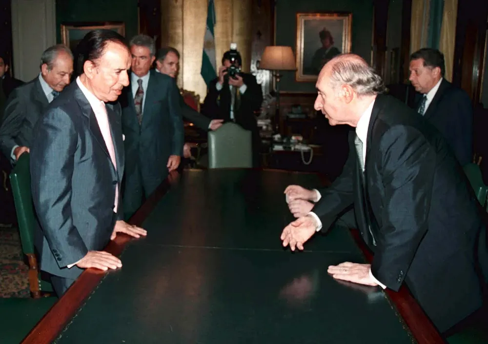 menem de la rua