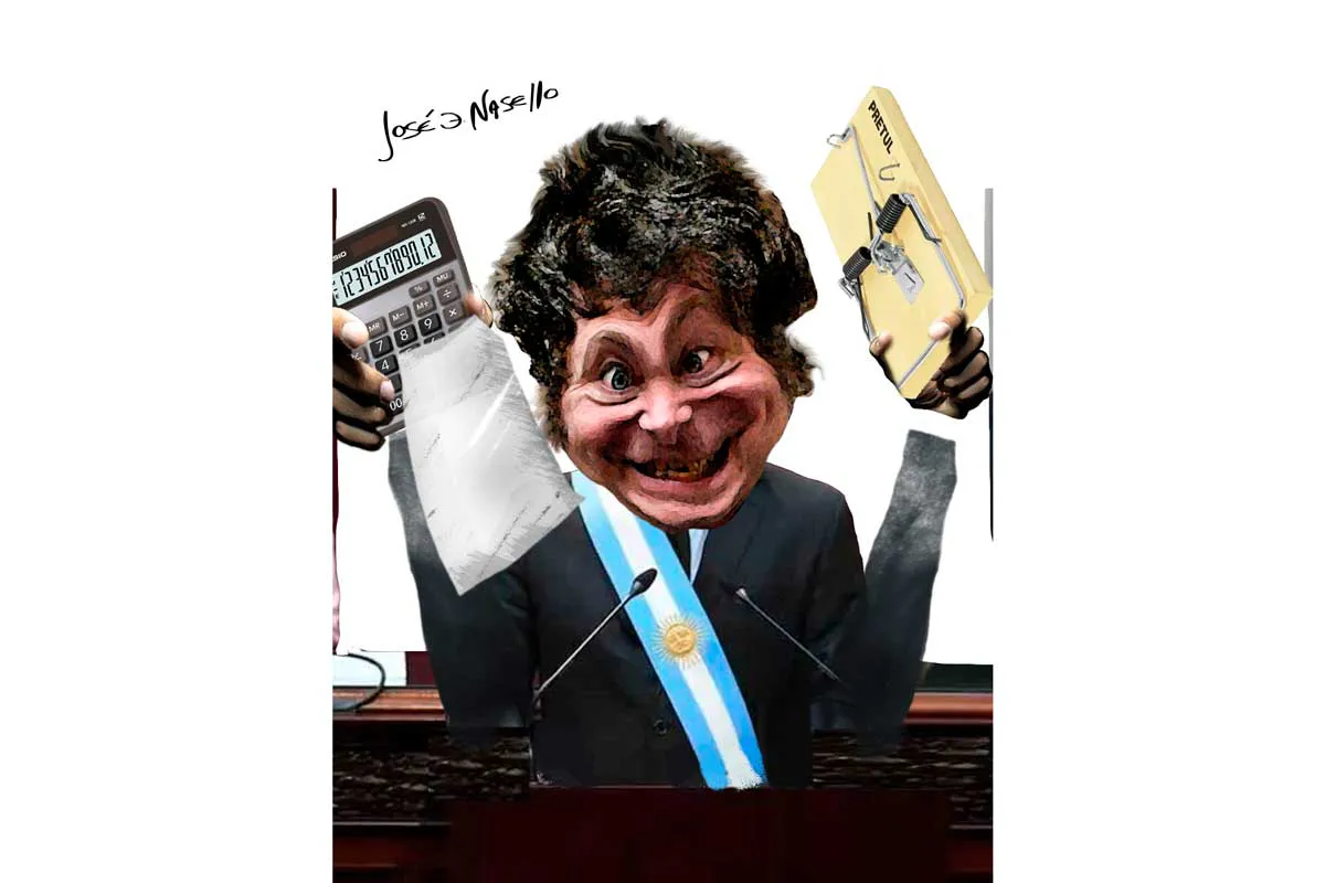ilustra-milei-muestra-trampa-y-calculadora