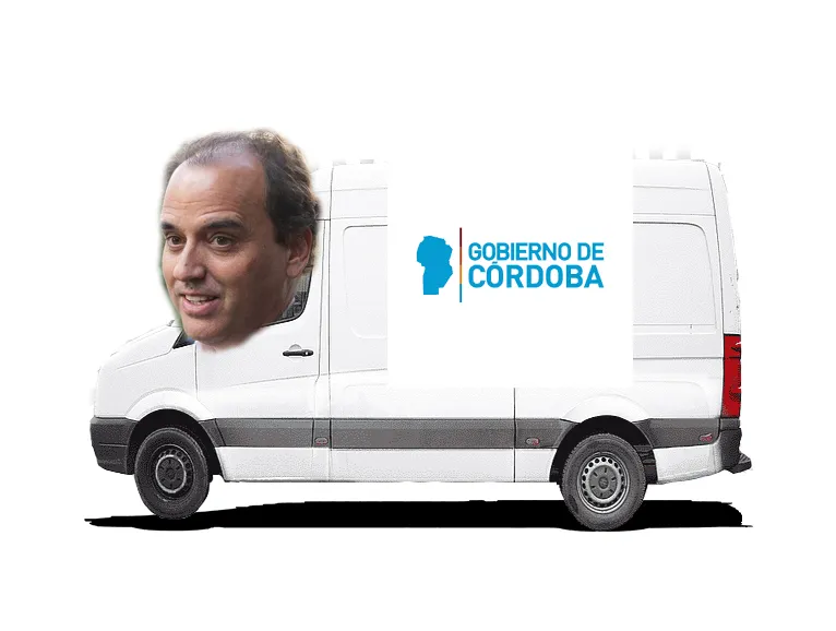 ilustra llamosas en furgoneta