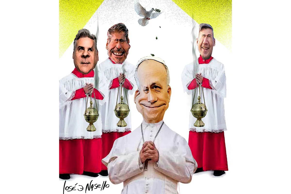 ilustra-leon-XIV-passerini-llaryora-y-quinteros